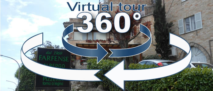 Click per visualizzare il Virtual Tour di Albergo Ristorante Farfense