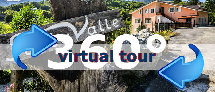 Click per visualizzare il Virtual Tour di Casa sulla Valle Country House