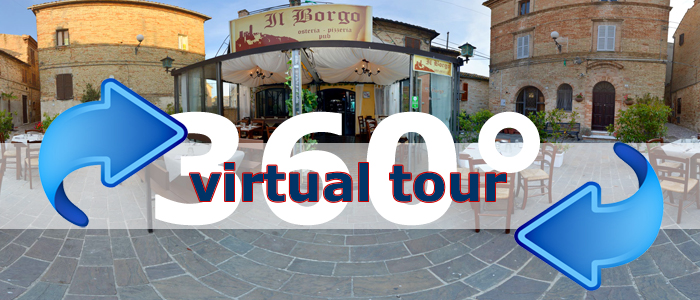 Click per visualizzare il Virtual Tour di Il Borgo Ristorante Pizzeria Pub