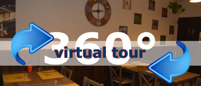 Click per visualizzare il Virtual Tour di Trinken Pizza e Co